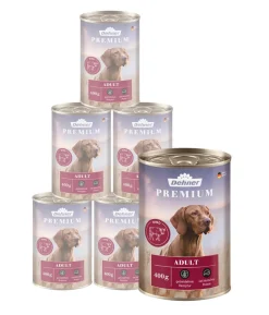 Dehner Premium Nassfutter für Hunde Adult
