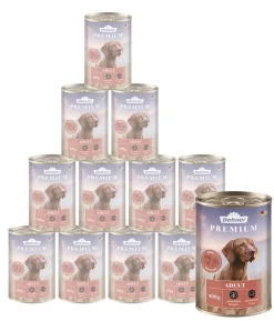 Dehner Premium Nassfutter für Hunde Adult