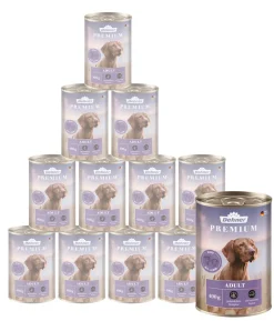 Dehner Premium Nassfutter für Hunde Adult