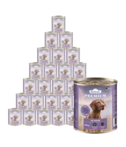 Dehner Premium Nassfutter für Hunde Senior, Rind mit Lamm