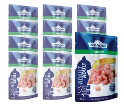 Dehner Premium Nassfutter für Katzen Adult, 12 x 100 g