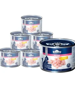 Dehner Premium Nassfutter für Katzen Kitten, 6 x 200 g/400 g