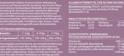 Dehner Premium Nassfutter für Katzen Senior, 6 x 200 g/400 g