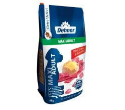 Dehner Premium Trockenfutter für Hunde Maxi Adult, Rind & Kartoffel