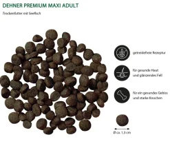Dehner Premium Trockenfutter für Hunde Maxi Adult, Rind & Kartoffel