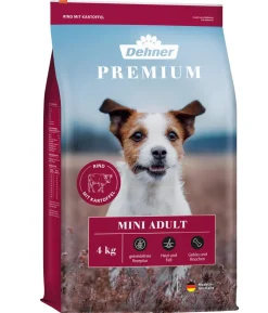 Dehner Premium Trockenfutter für Hunde Maxi Senior, Ente & Kartoffel