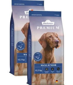Dehner Premium Trockenfutter für Hunde Maxi Junior