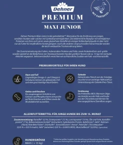 Dehner Premium Trockenfutter für Hunde Mini Adult, Rind & Kartoffel