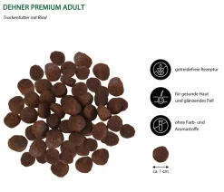 Dehner Premium Trockenfutter für Katzen Adult