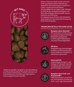 Dehner Premium Trockenfutter für Katzen Adult