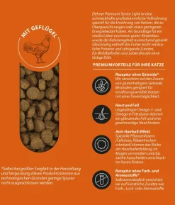 Dehner Premium Trockenfutter für Katzen Kitten, Huhn