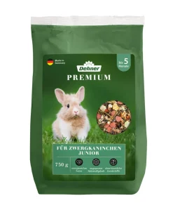 Dehner Premium Zwergkaninchenfutter Junior, 750 g