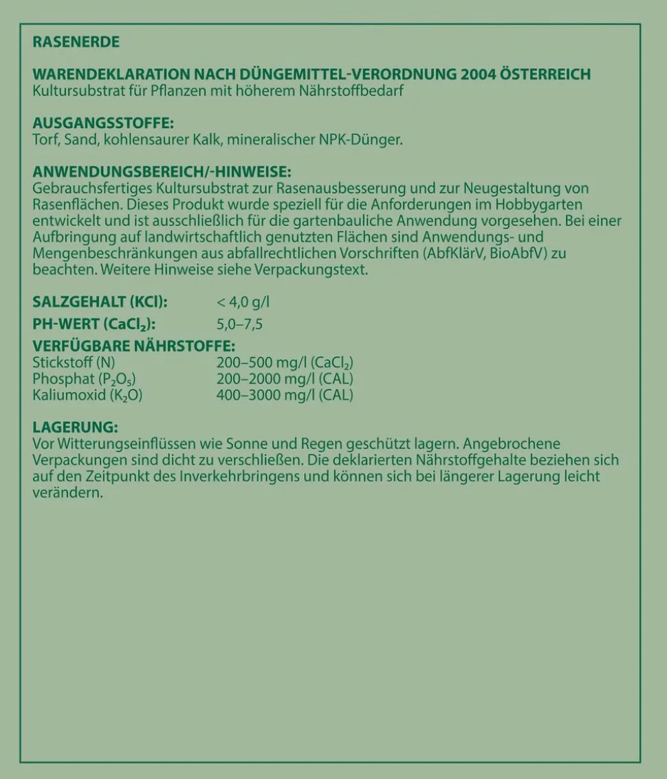 Dehner Rasenerde, 45 x 40 Liter