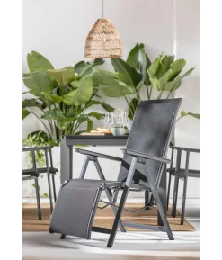 Dehner Relaxsessel Cleveland, dunkelgrau
