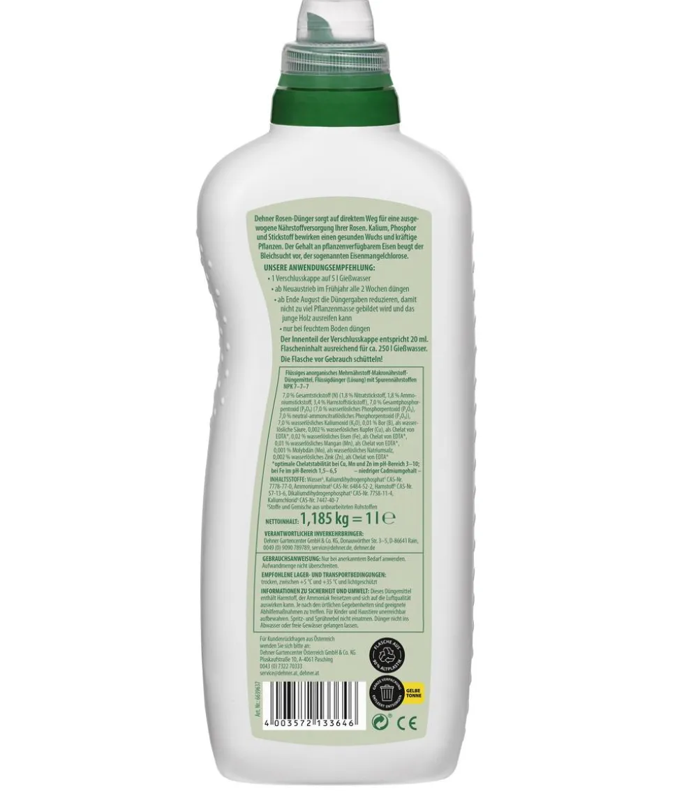 Dehner Rosen-Dünger, flüssig, 1 l