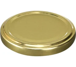 Dehner Schraubdeckel, gold, für Einkochgläser, Ø66 mm, 10er-Set