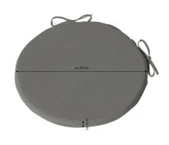 Dehner Sitzkissen Veneto, Ø40/H4 cm