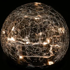 Dehner Solar-Bodenleuchte Crackle