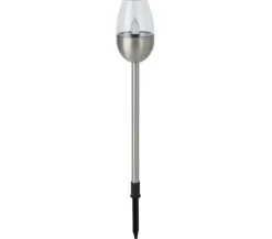 Dehner Solar-Edelstahlleuchte Jaro, 4er-Set
