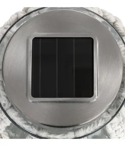 Dehner Solar-Glas Elara, ca. Ø11/H12 cm