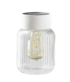 Dehner Solar-Glas Rania, ca. Ø13/H20 cm