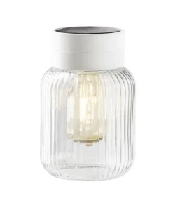 Dehner Solar-Glas Rania, ca. Ø13/H20 cm