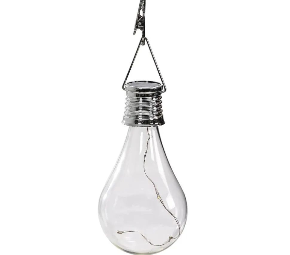 Dehner Solar-Glühbirne, ca. Ø7/H18 cm