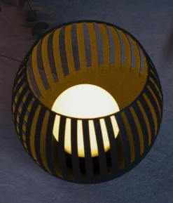 Dehner Solar-Lampe Mina, ca. Ø20/H19 cm