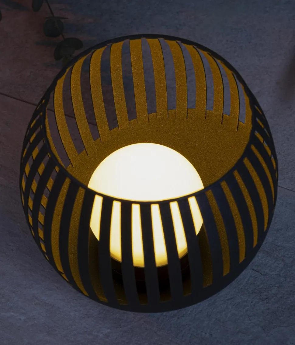 Dehner Solar-Lampe Mina, ca. Ø20/H19 cm