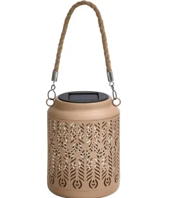 Dehner Solar-Laterne Chiara, beige