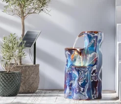 Dehner Solarpanel für Gartenbrunnen