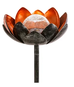 Dehner Solarstab Lotus, ca. Ø22/H101 cm