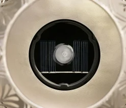 Dehner Solar-Tischleuchte Nora, ca. Ø15/H13 cm