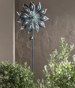 Dehner Solar-Windrad Viento, ca. B51/H177/T19 cm