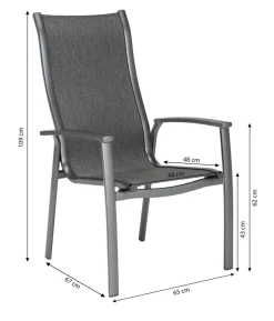 Dehner Stapelstuhl Chicago Dark