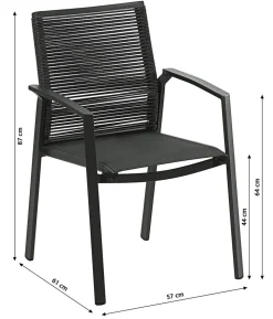 Dehner Stapelstuhl Monaco