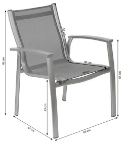 Dehner Stapelstuhl Niederlehner Chicago