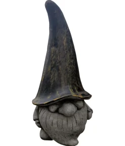 Dehner Stein-Zwerg, dunkelgrau, ca. H32 cm