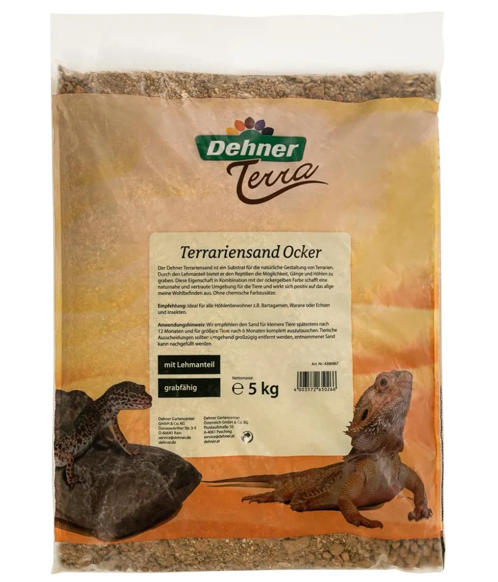 Dehner Terra Terrarien-Bodengrund mit Lehmanteil