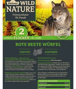 Dehner Wild Nature BARF-Ergänzungsfutter für Hunde Rote Beete Würfel