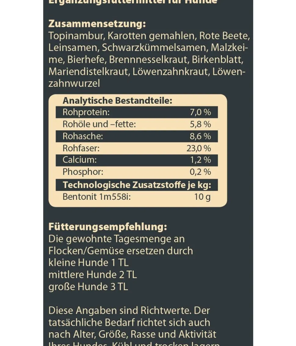 Dehner Wild Nature BARF-Ergänzungsfutter für Hunde Dorschleberöl