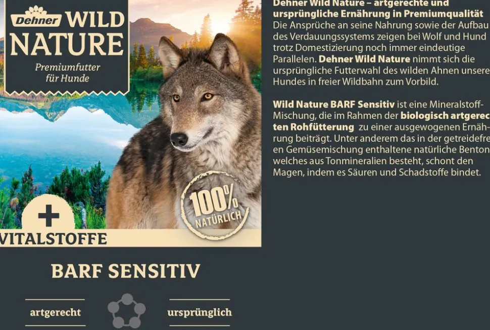 Dehner Wild Nature BARF-Ergänzungsfutter für Hunde Dorschleberöl