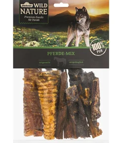 Dehner Wild Nature Hundesnack Pferde-Mix, 300 g