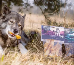 Dehner Wild Nature Hundesnack Hirsch-Lungenwürfel, 200 g