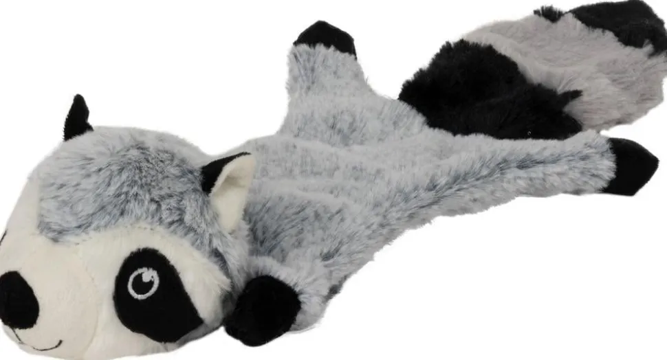 Dehner Wild Nature Hundespielzeug Flat Racoon