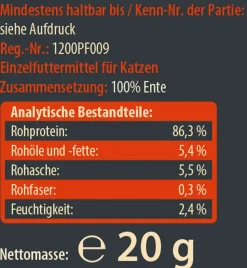 Dehner Wild Nature Katzensnack, gefriergetrocknet