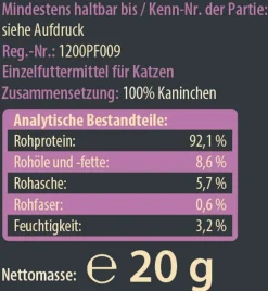 Dehner Wild Nature Katzensnack, gefriergetrocknet