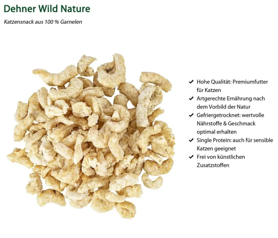 Dehner Wild Nature Katzensnack, gefriergetrocknet