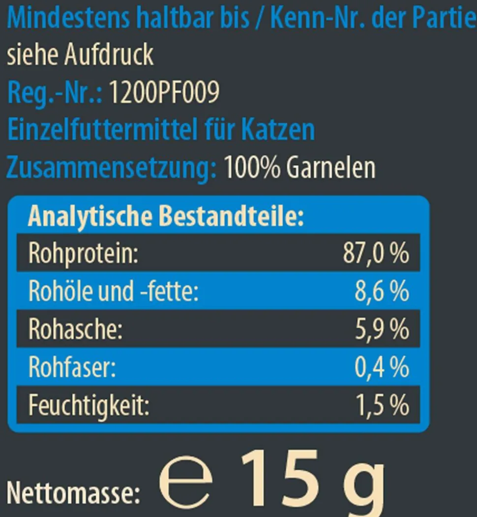 Dehner Wild Nature Katzensnack, gefriergetrocknet