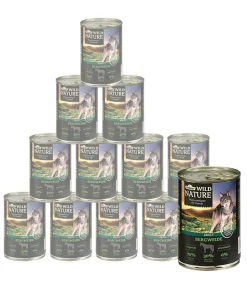 Dehner Wild Nature Nassfutter für Hunde Bergweide Adult, Pferd